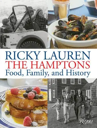 "The Hamptons" History Cookbook By Ricky Lauren 1
