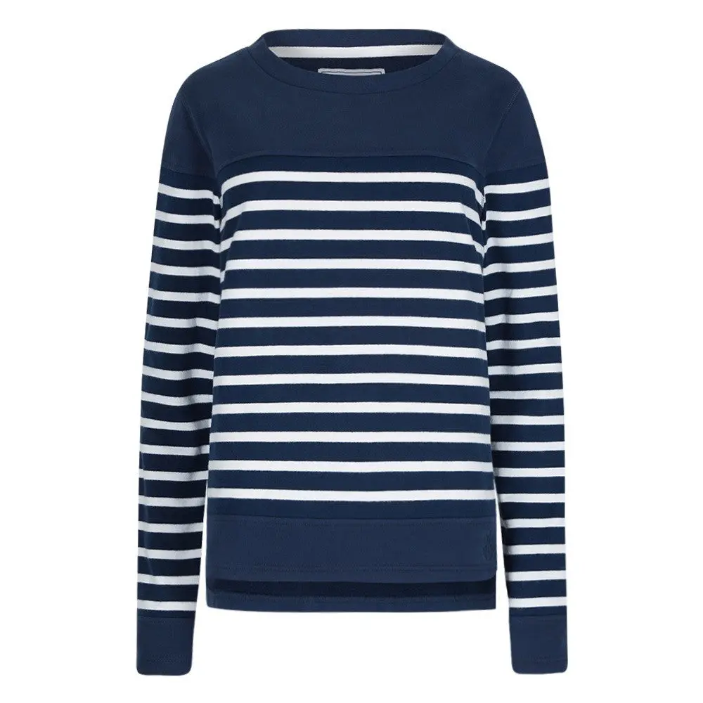 Lazy Jacks Ladies Stripe Sweatshirt 1
