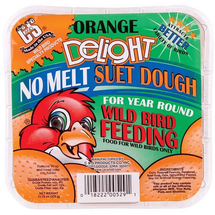 C&S Orange Delight Suet - 11.75 Oz. 1
