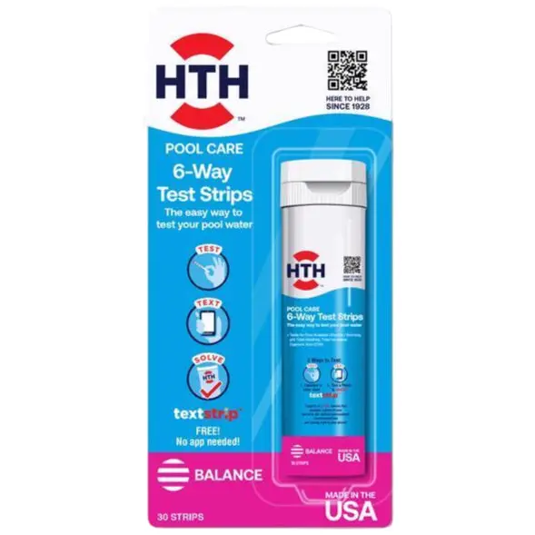Hth 6-Way Pool Test Strips - 30 Pc. 1