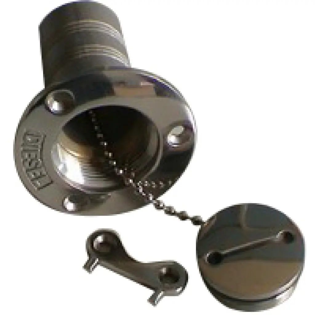 Stainless Steel Waste Deck Plate 1-1/2" Barb 1