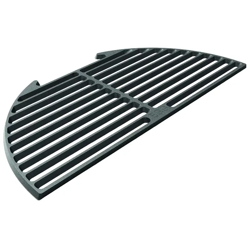 Big Green Egg Cast Iron Half Grid (For Large & Xl) 1