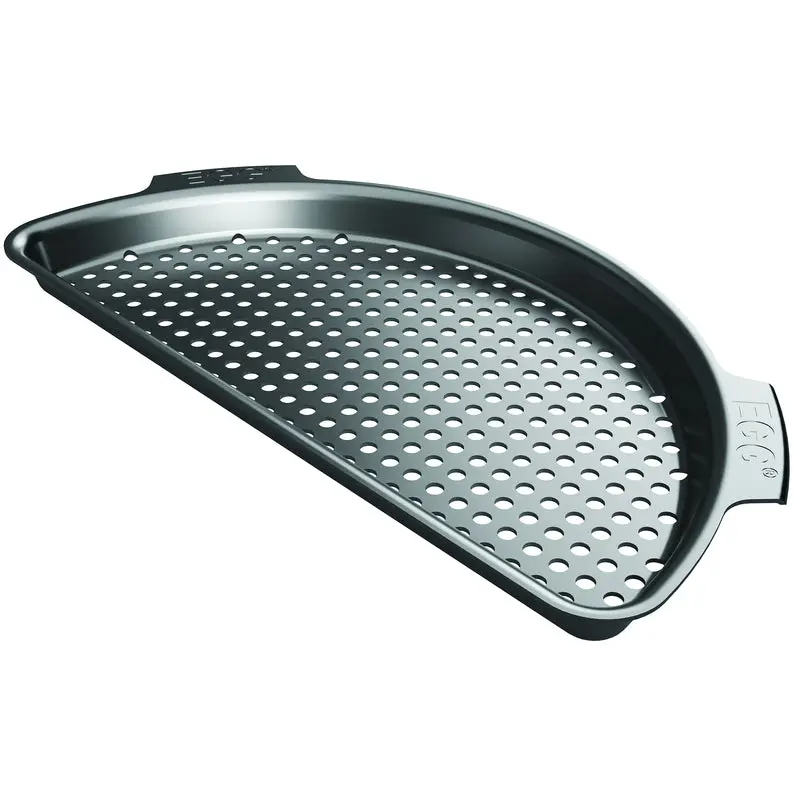 Big Green Egg Ss Non-Stick Perforated Half-Moon Grid - 8.25" & 10.1" 1
