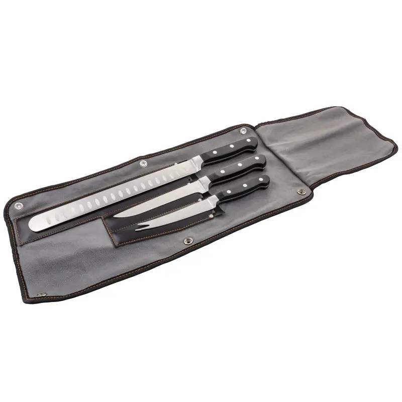 Oklahoma Joe's Stainless Steel Blacksmith Grilling Knife Set - 4 Pc. 1