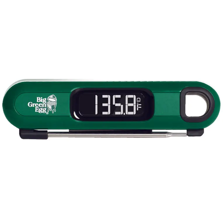 Big Green Egg Deluxe Folding Digital Meat Probe Thermometer 1