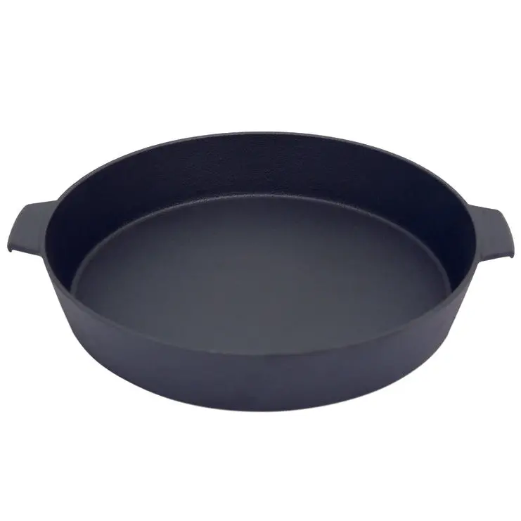 Big Green Egg Cast Iron Skillet - 10.5" & 14" 1