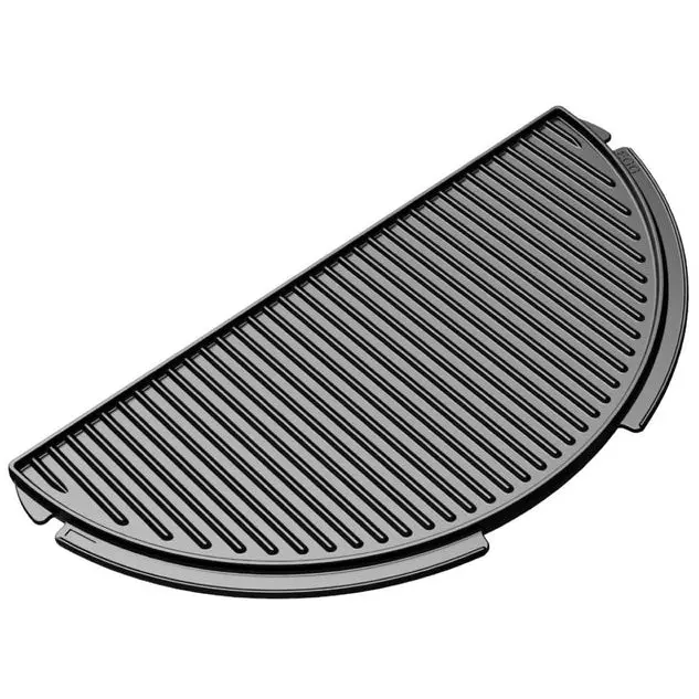Big Green Egg Cast Iron Half Grid Plancha Griddle - 8.5" & 11" 1