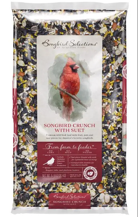 Songbird Selections Crunch Wild Bird Food - 5 Lb. & 10 Lb. 1