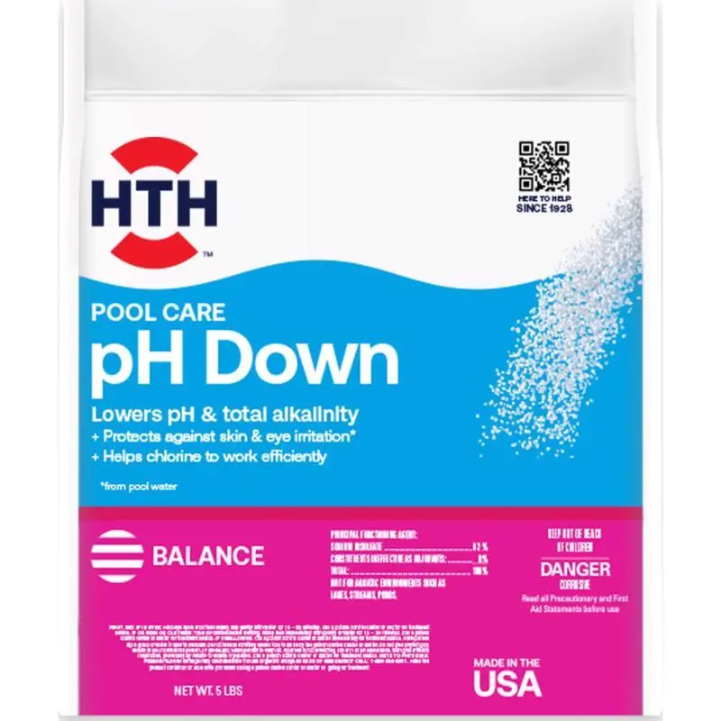 Hth Granulated Ph Down - 5 Lb. 1