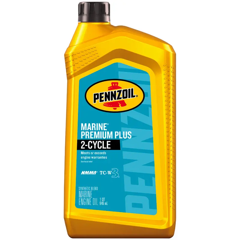 Pennzoil Marine Premium+ 2-Cycle Engine Oil - 1 Qt. 1