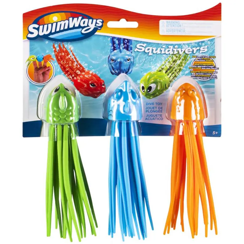 Swimways Squidivers Rubber Diving Sticks - 3 Pc. 1