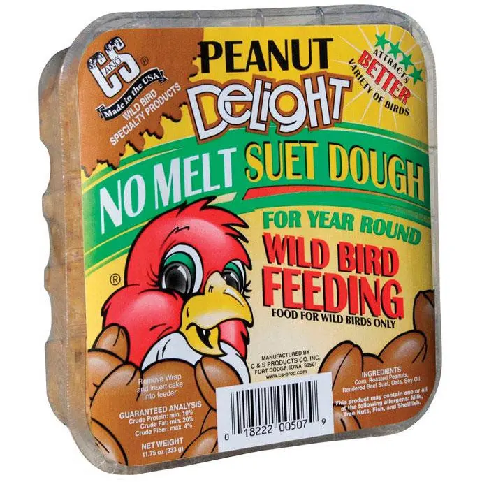 C&S Peanut Delight Suet - 11.75 Oz. 1