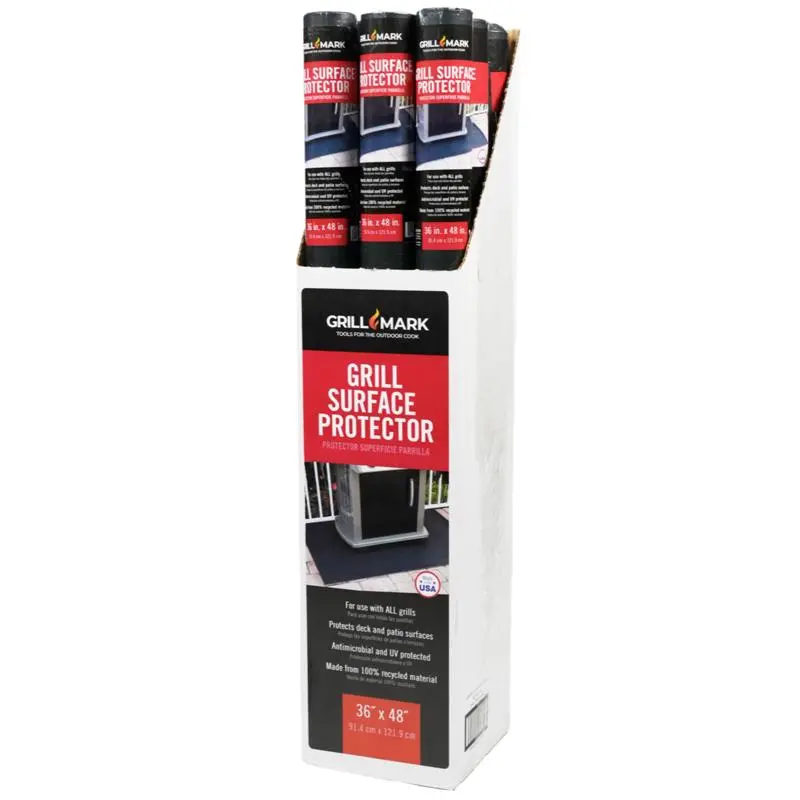 Grill Mark Epdm Rubber Surface Protector Mat - 3' X 4' 1