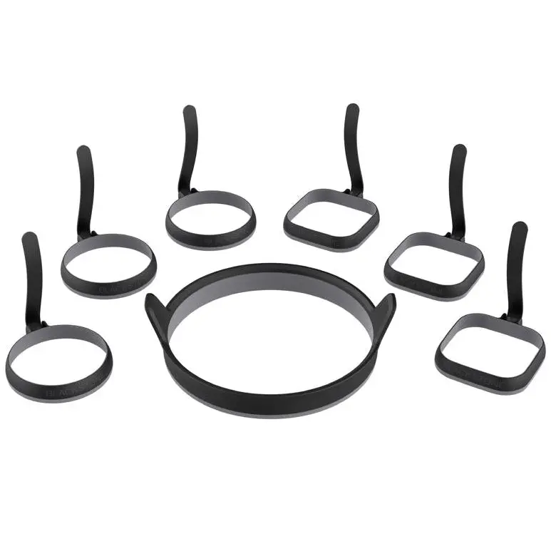 Blackstone Non-Stick Silicone Egg Ring Set - 7 Pc. 1
