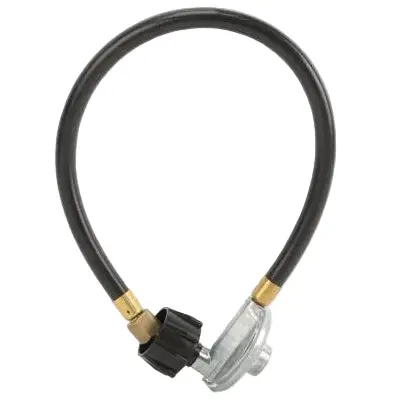 Grill Mark Universal Rubber Gas Line Hose & Regulator - 21" 1