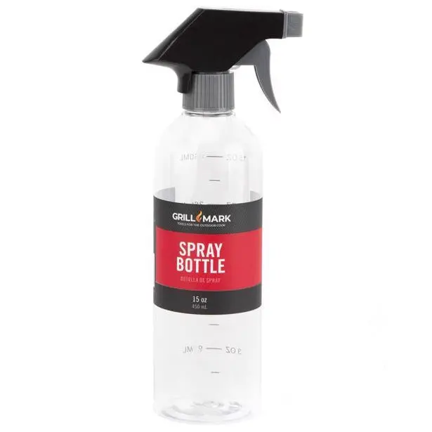 Grill Mark Plastic Spray Bottle - 15 Oz. 1
