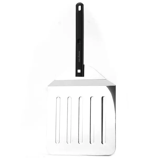 Grill Mark Collapsible Stainless Steel Pizza Peel - 10" X 10" 1