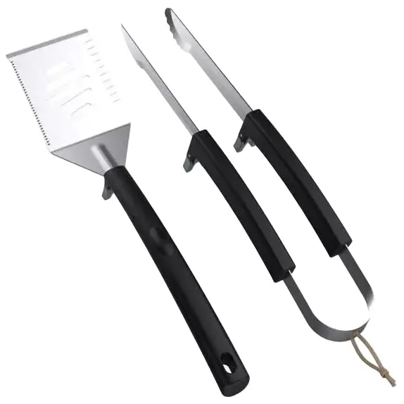 Grill Mark Stainless Steel Kickstand Grilling Tool Set - 2 Pc. 1