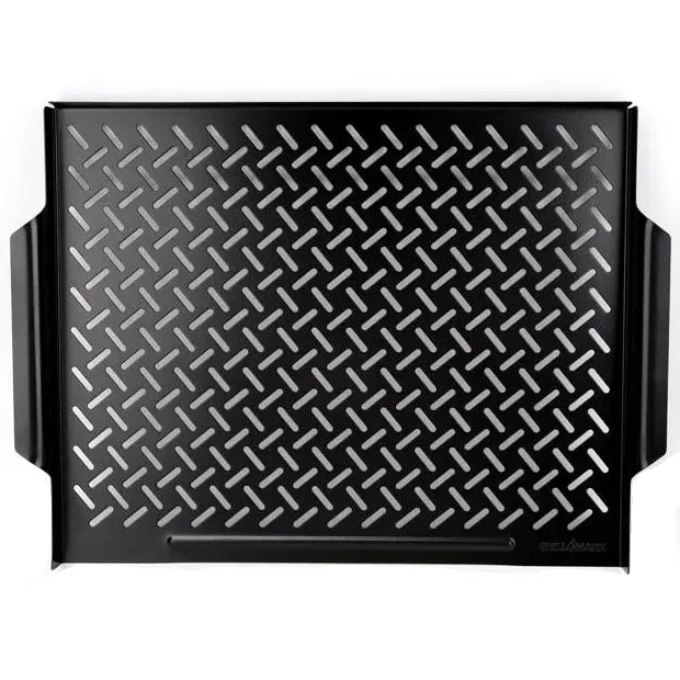 Grill Mark Non-Stick Steel Grill Topper - 12" X 16" 1