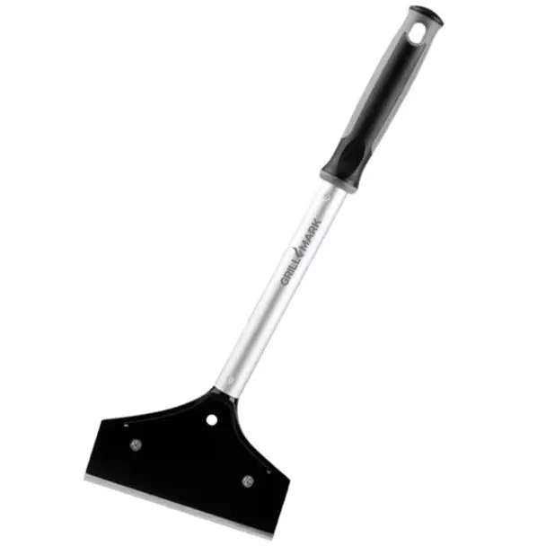 Grill Mark Stainless Steel Angled Griddle Scraper 1