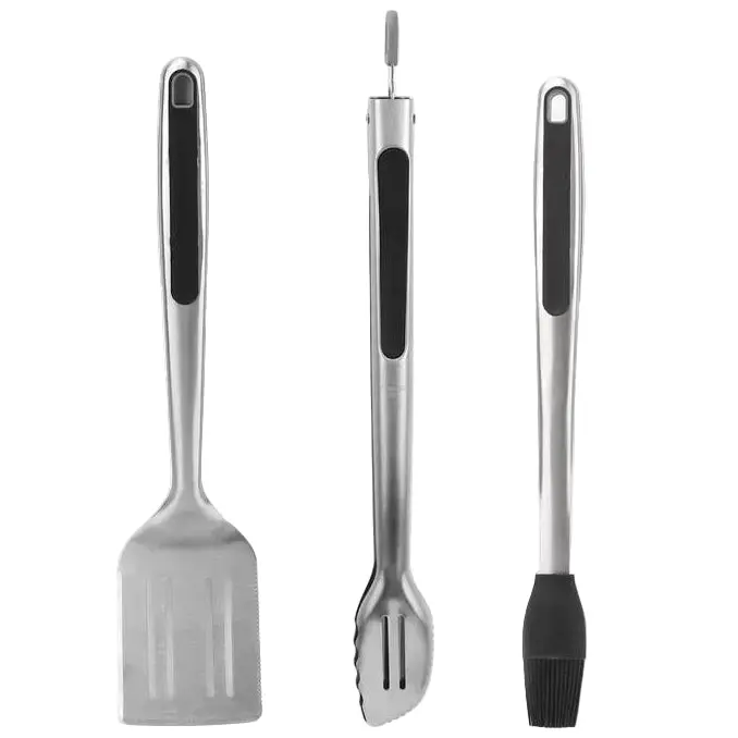 Grill Mark Stainless Steel Premium Grilling Tool Set - 3 Pc. 1