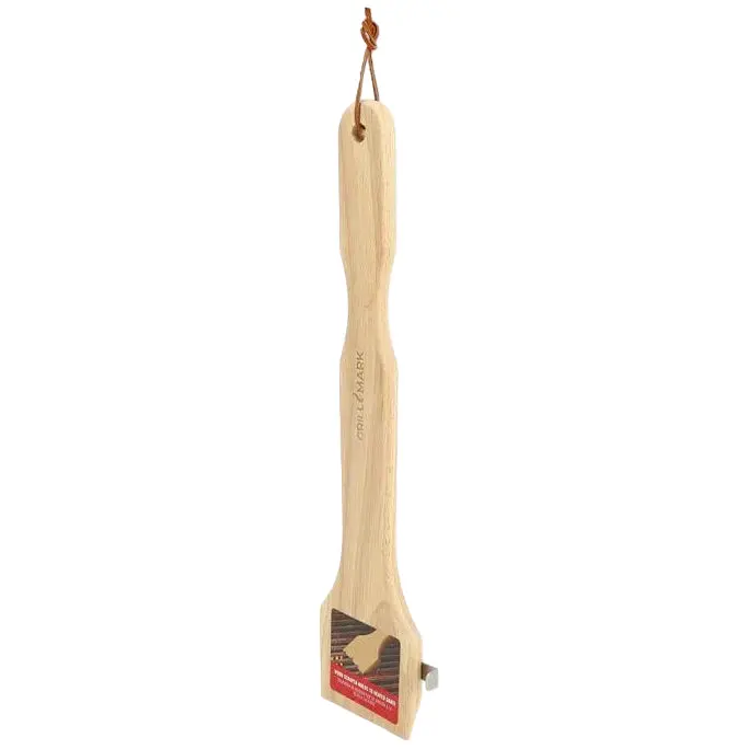 Grill Mark Hardwood Grill Grate Scraper - 16" 1