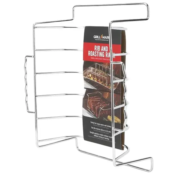 Grill Mark Steel Roasting Rack - 4.75" X 10" 1