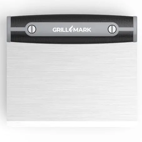 Grill Mark Stainless Steel Handheld Griddle Chopper/Scraper 1