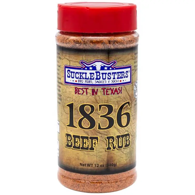Sucklebusters 1836 Recipe Beef Rub - 12 Oz. 1