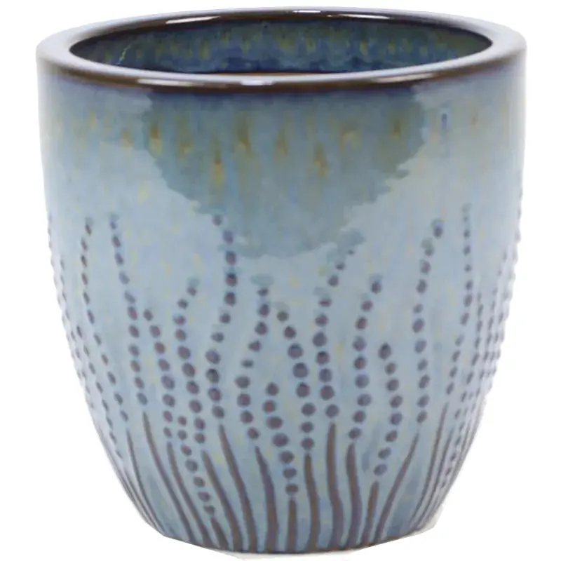 Deroma Ceramic Krishna Planter - 7" To 11" 1