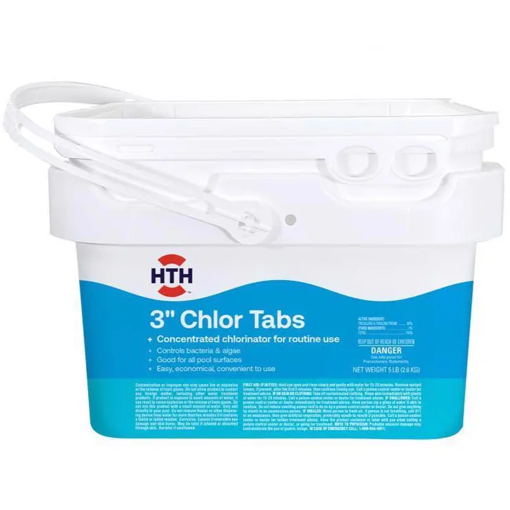 Hth 3" Chlorine Tablets (Regular) 1
