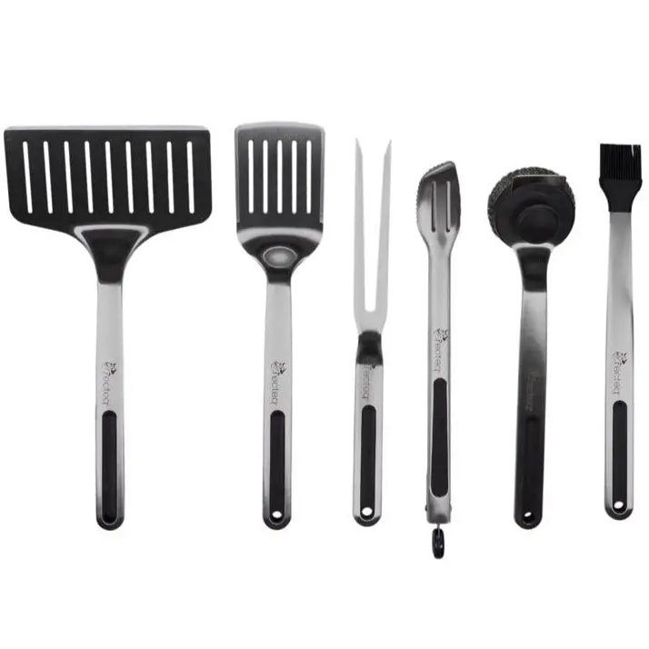 Recteq Big Stainless Steel Grilling Utensil Bundle - 6 Pc. 1