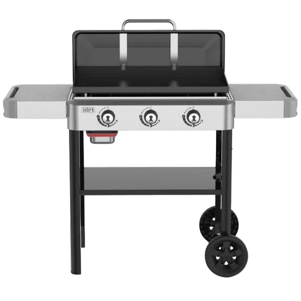 Weber 28" 3-Burner Wheeled Propane Griddle 1