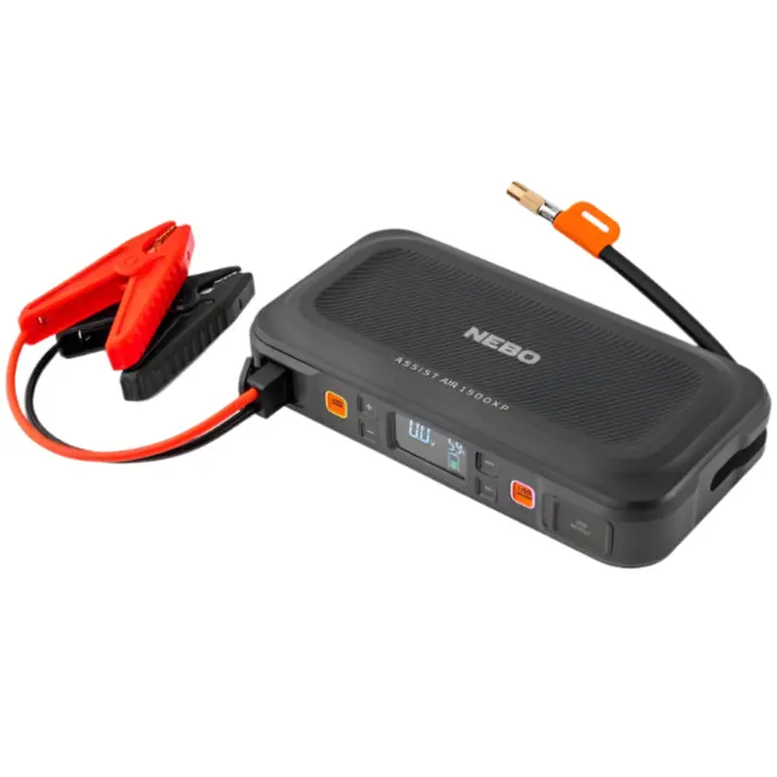 Nebo Assist Air 12V/1500A Automotive Jump Starter & Tire Inflator 1