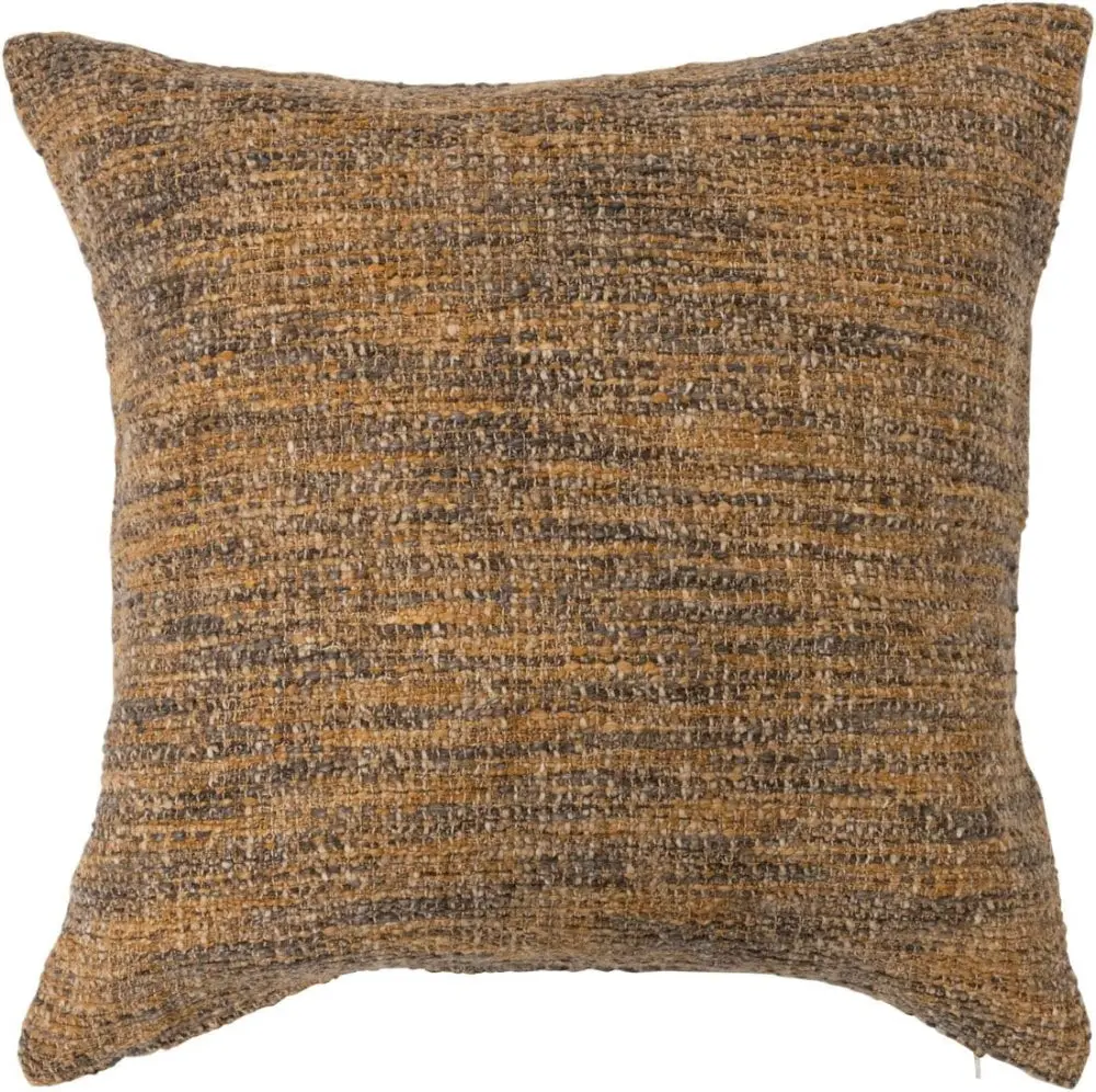 Melange Cotton Blend Boucle Pillow - 20" X 20" 1