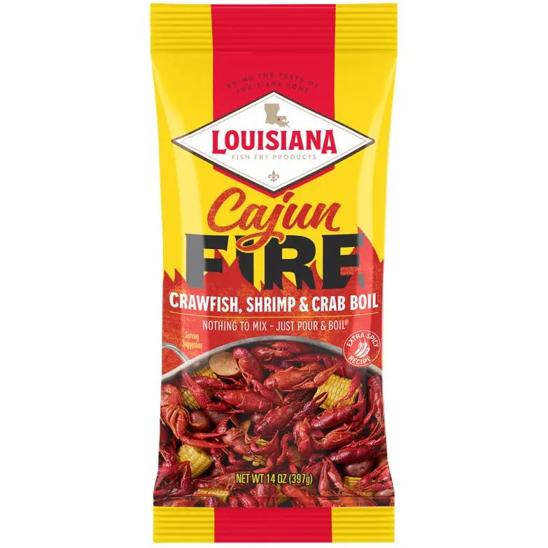 Louisiana Cajun Fire Seafood Boil Seasoning (Powder Or Liquid) - 8 Oz. To 72 Oz. 2