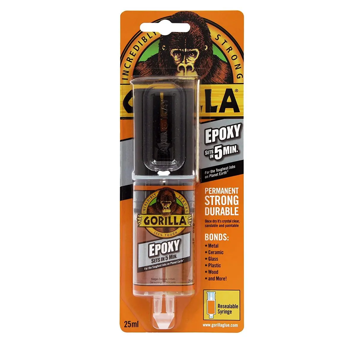 Gorilla 25Ml Epoxy Syringe 1
