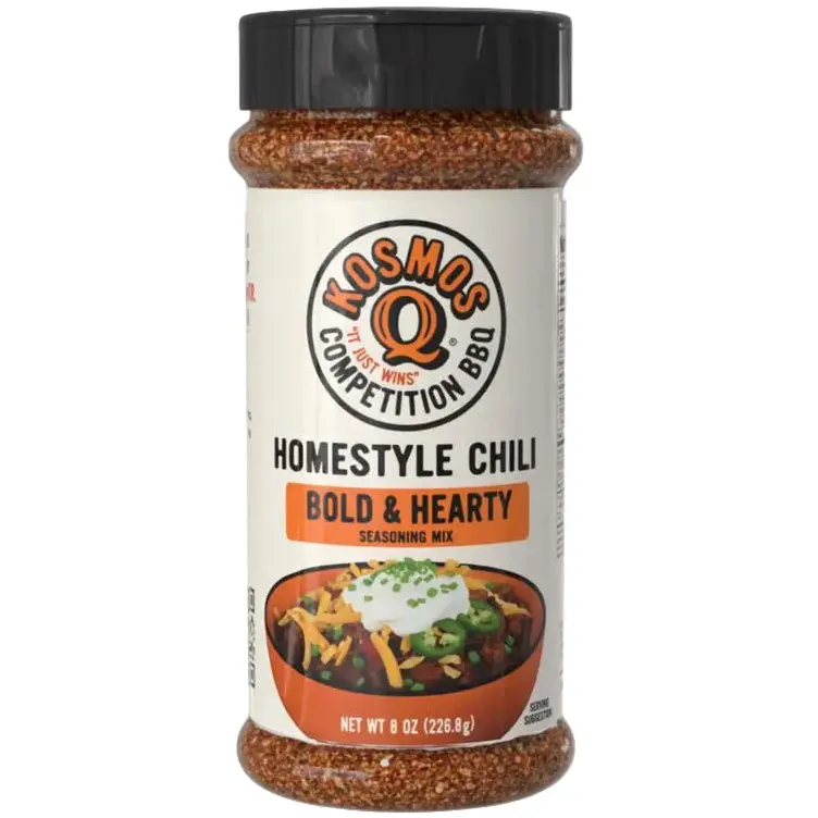 Kosmos Q Homestyle Chili Seasoning - 8 Oz. 1