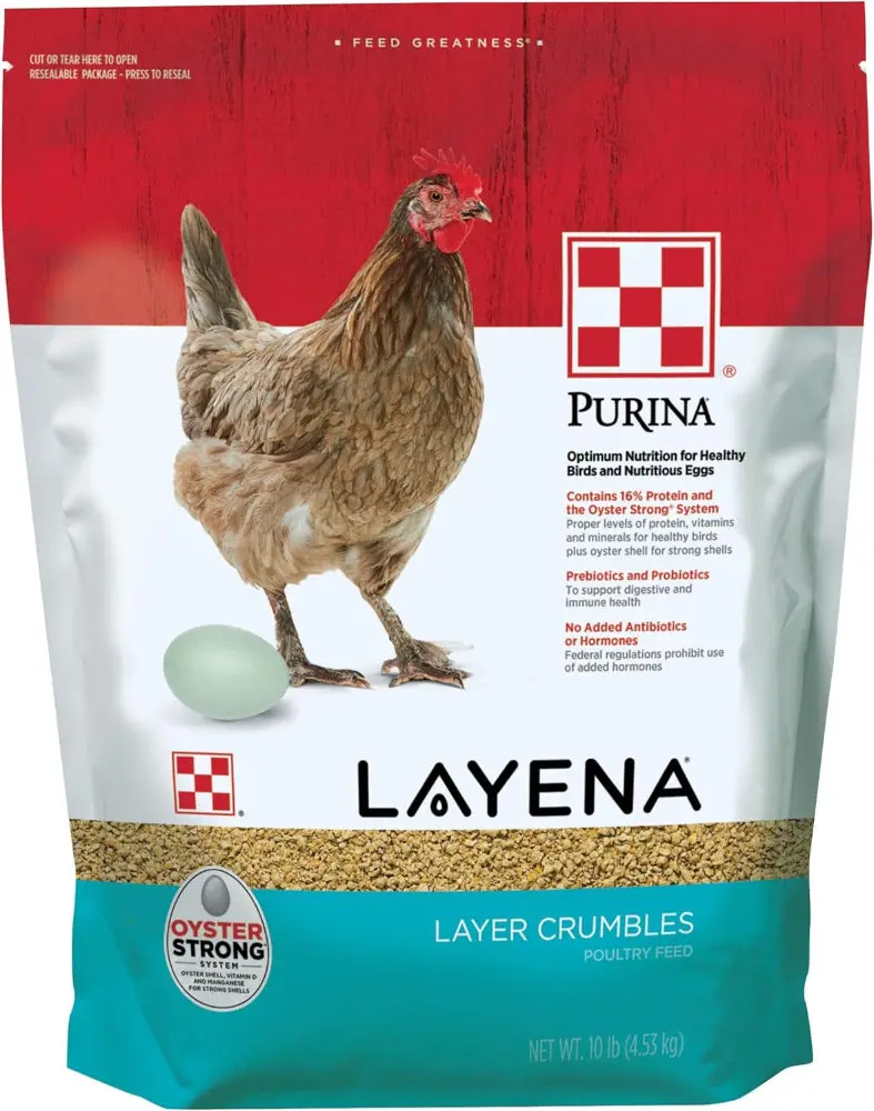 Purina Layena Laying Hen Feed - 10, 25, & 50 Lb. 1