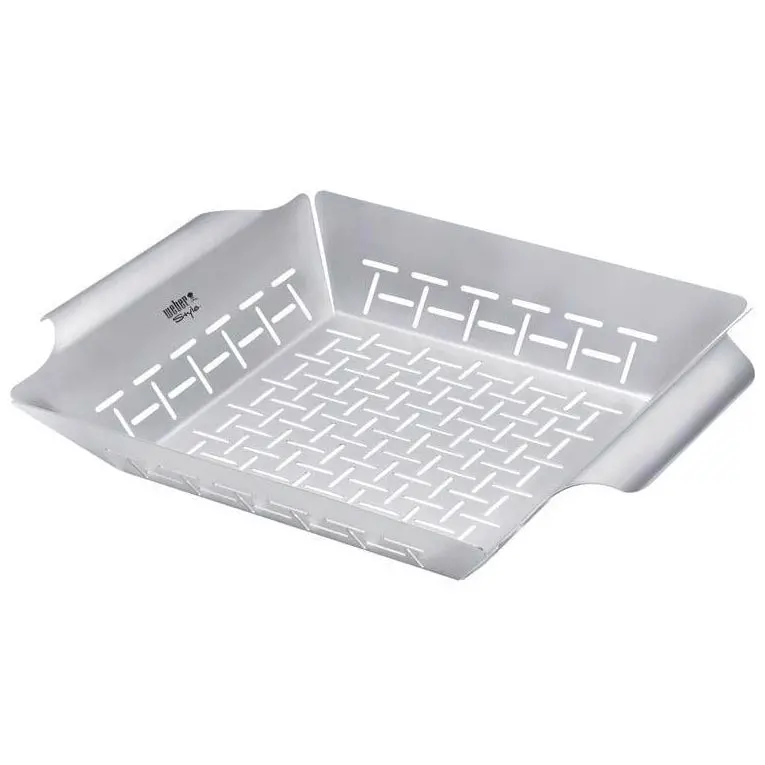 Weber Stainless Steel Grilling Basket - 11.8" X 13.8" 1
