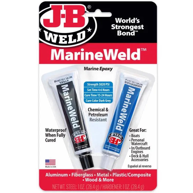 J-B Weld Marineweld 2-Part Epoxy - 2 Oz. 1