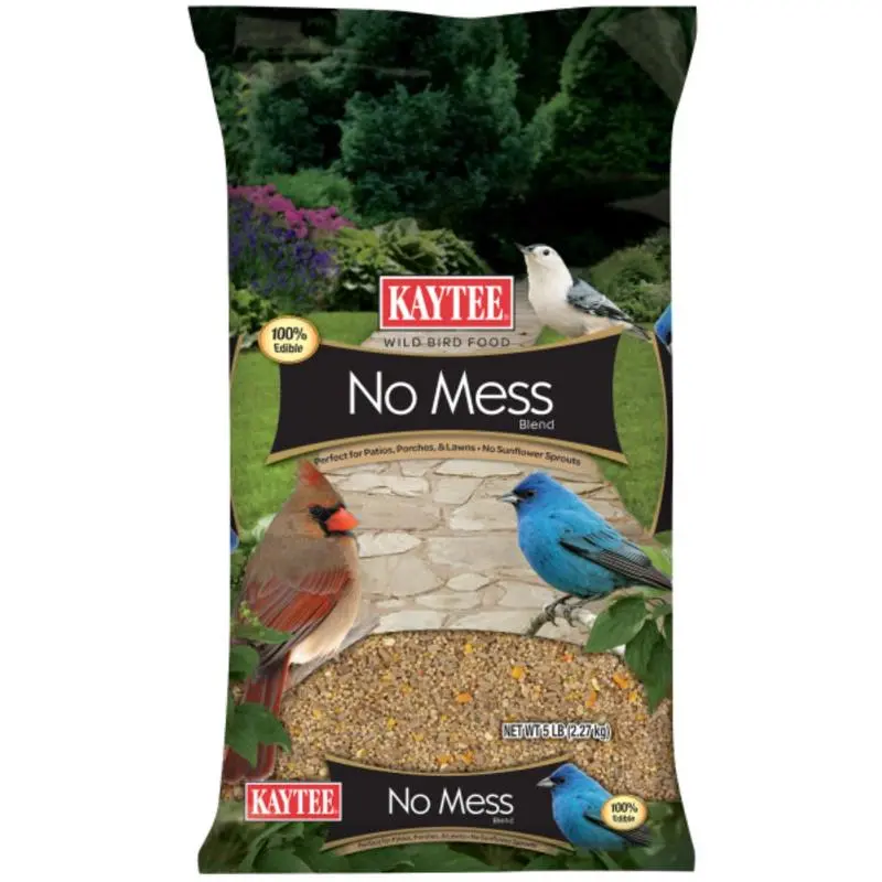 Kaytee No-Mess Wild Bird Food - 5 Lb. & 10 Lb. 1