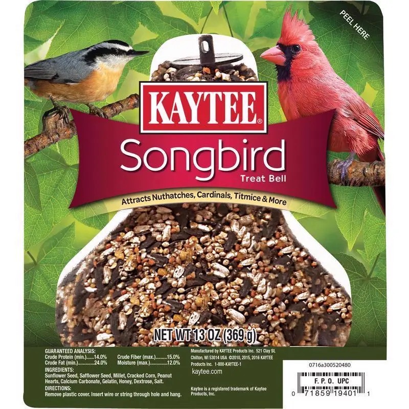 Kaytee Hanging Songbird Treat Bell - 13 Oz. 1