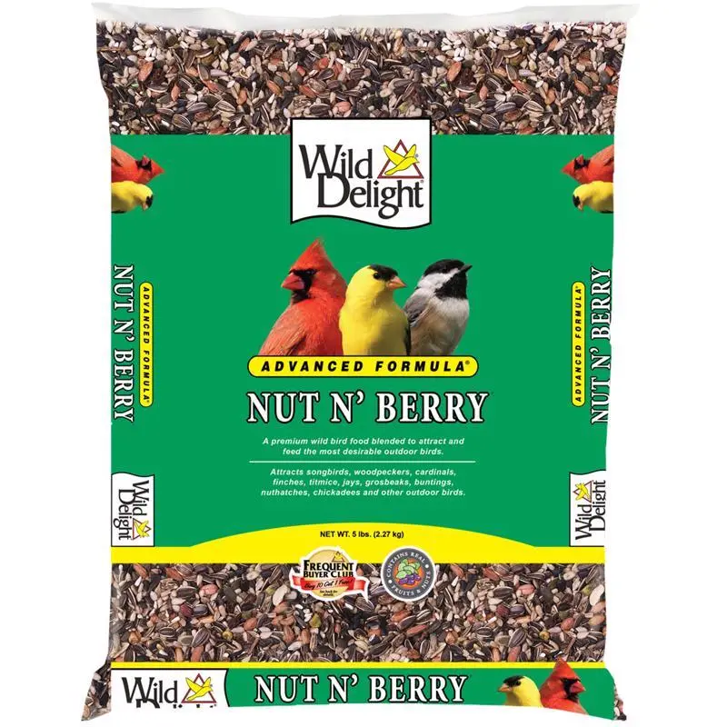 Wild Delight Nut & Berry Bird Food - 5 Lb. 1
