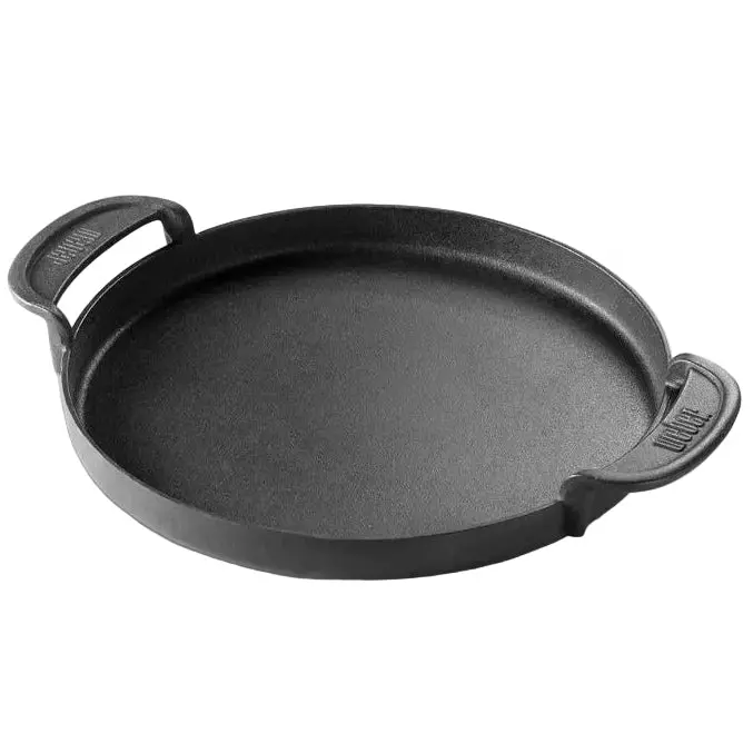 Weber Gourmet Porcelain-Enameled Cast Iron Griddle - 15.2" 1