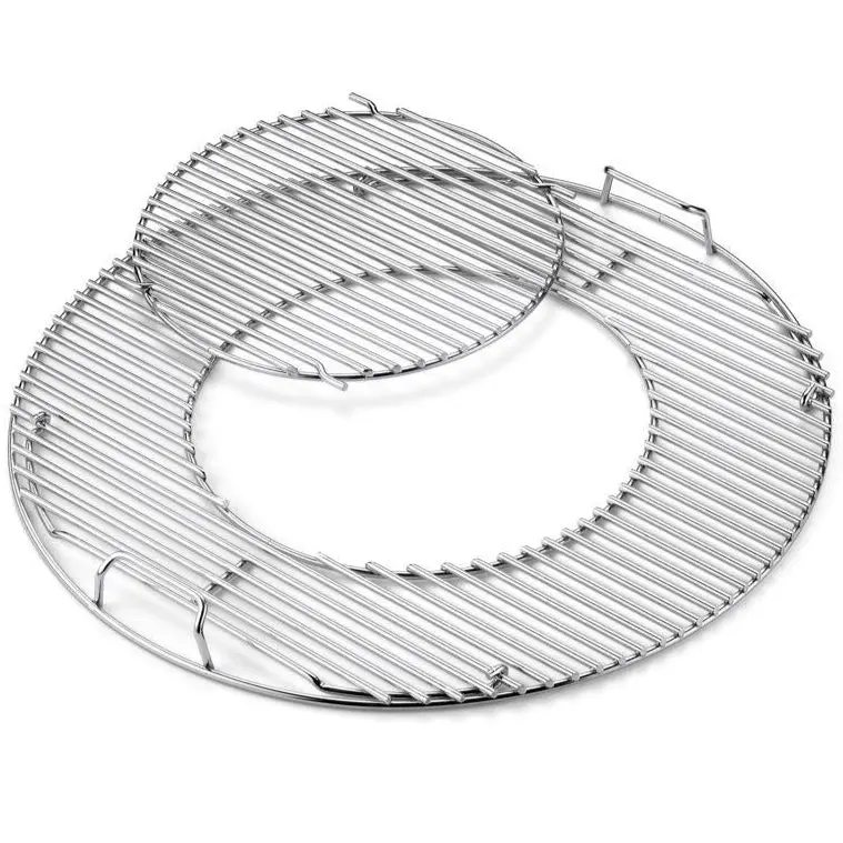 Weber Hinged / Removable Round Grill Grate - 21.5" 1