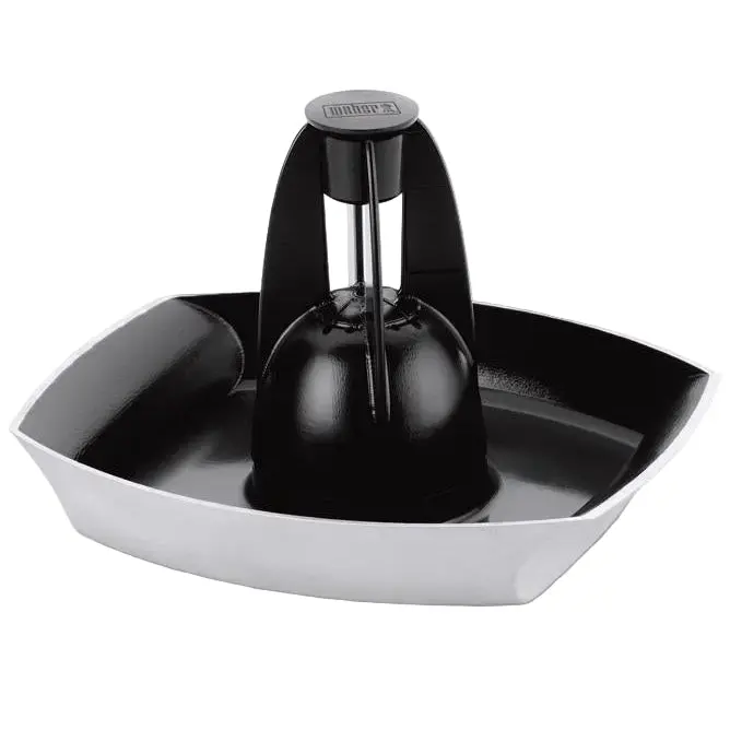 Weber Deluxe Steel Poultry Roaster - 12.3" X 15.5" 1