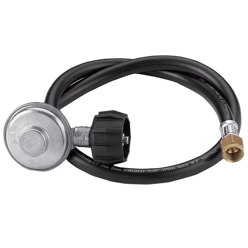 Weber Replacement Rubber Gas Line Hose & Regulator - 31.2" 1