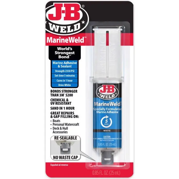 J-B Weld Marineweld Epoxy Syringe - 0.85 Oz. 1