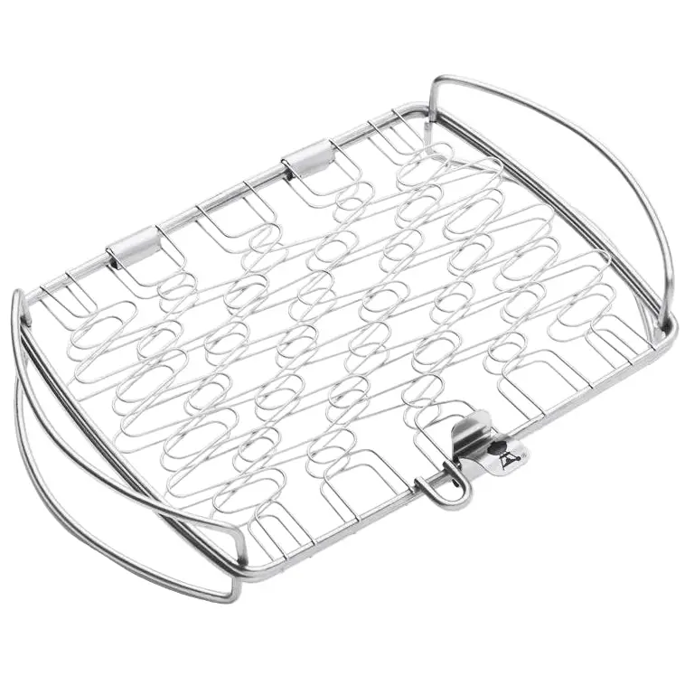 Weber Stainless Steel Deluxe Grilling Baskets - 11" & 18" 1